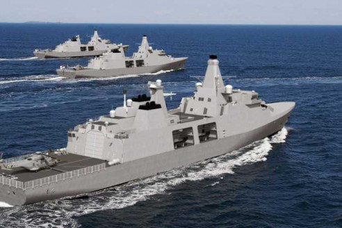 Корабль НАТО преградил путь фрегату РФ на Балтике